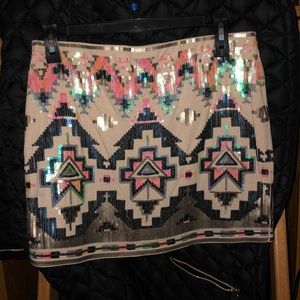 Express Sequenced Skirt